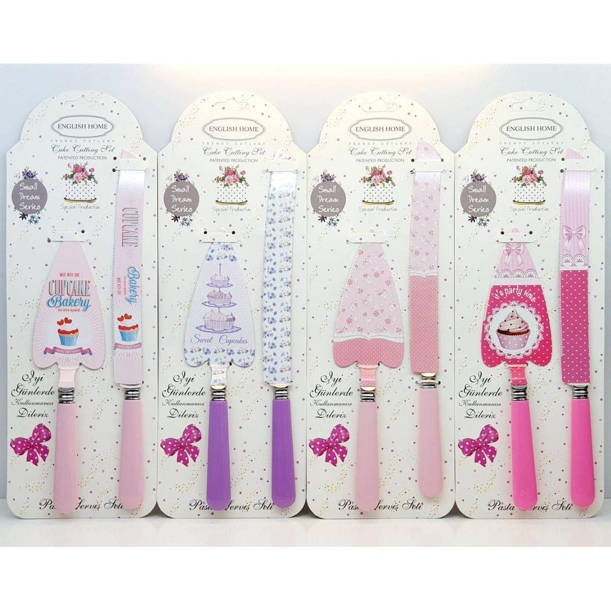 GENERICO - Set Utensilios Tortas Pasteleria Espatula Cuchillo Acero