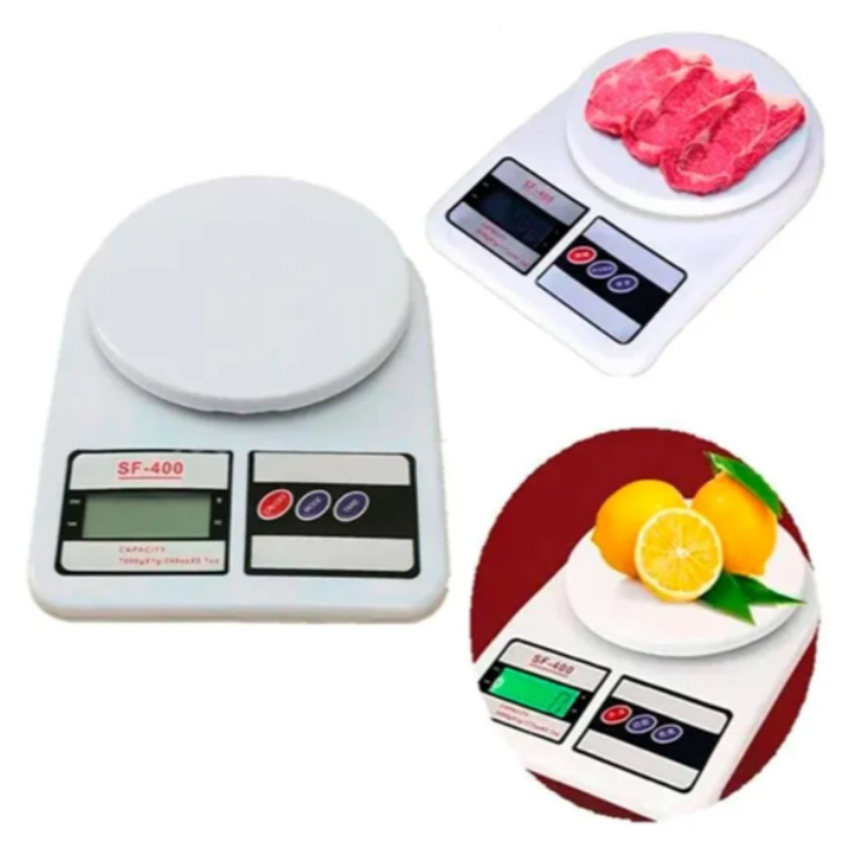 GENERICO - Gramera Digital 10 KG con Pilas Incluidas