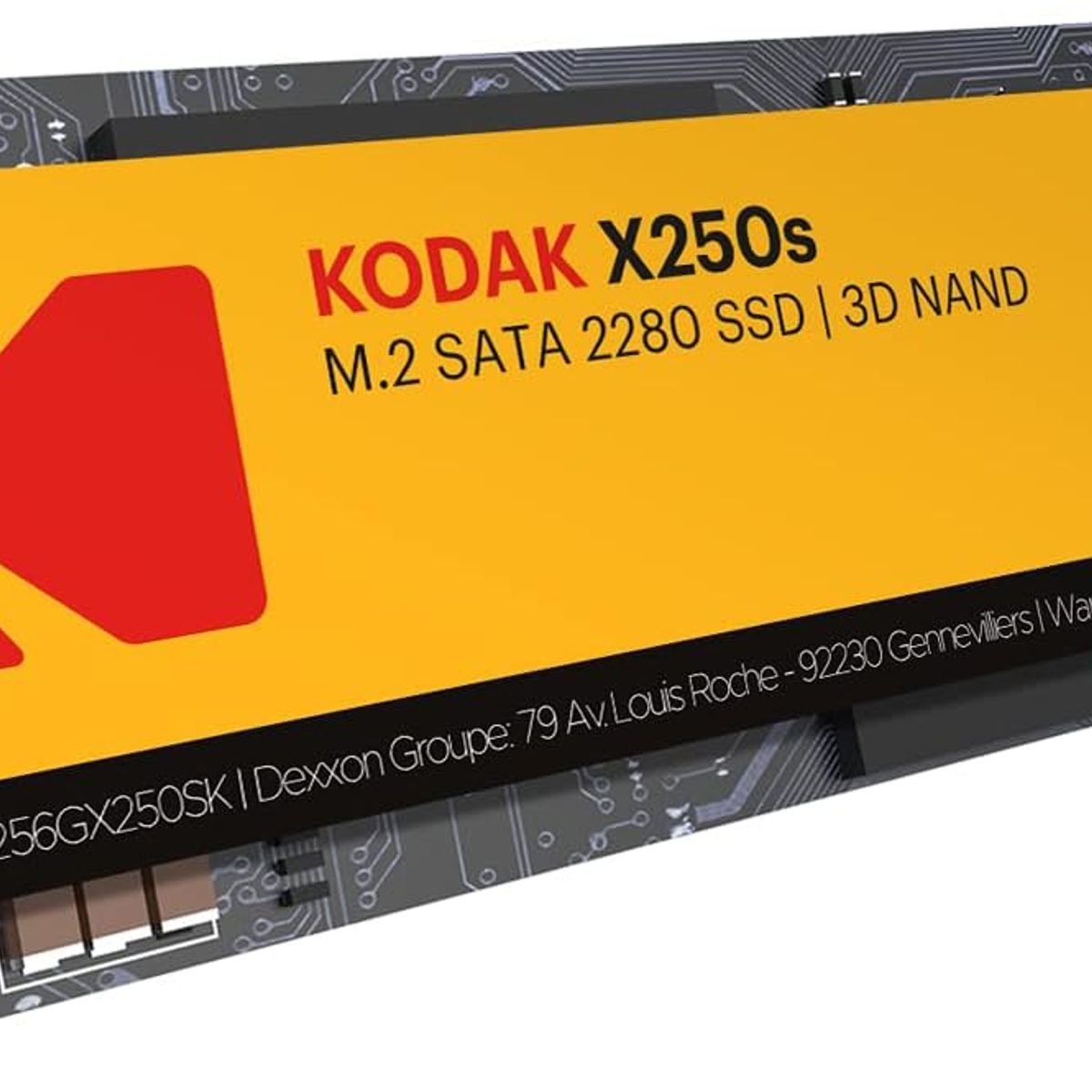 KODAK - Disco Duro Solido 256 Gb M2 Sata M2 Ngff Ssd M2 Sata 2280