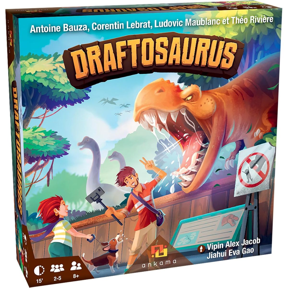 JUGANDO Y EDUCANDO - Juego De Mesa Draftosaurus Para Niños Familiar
