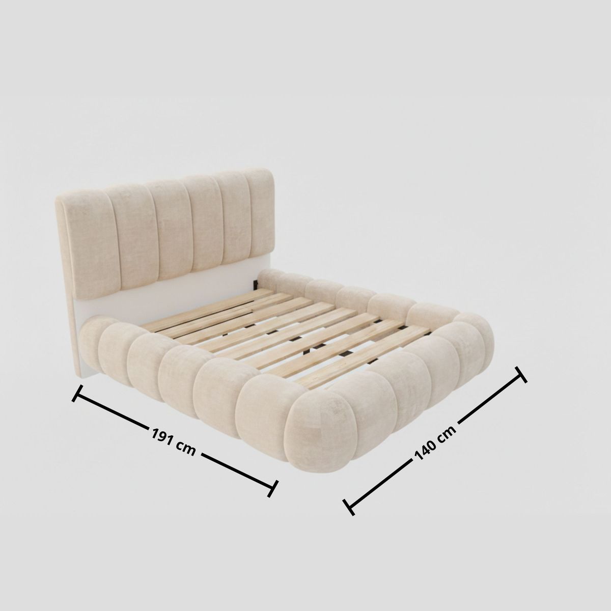 GENERICO - Cama Nube premium 140x191