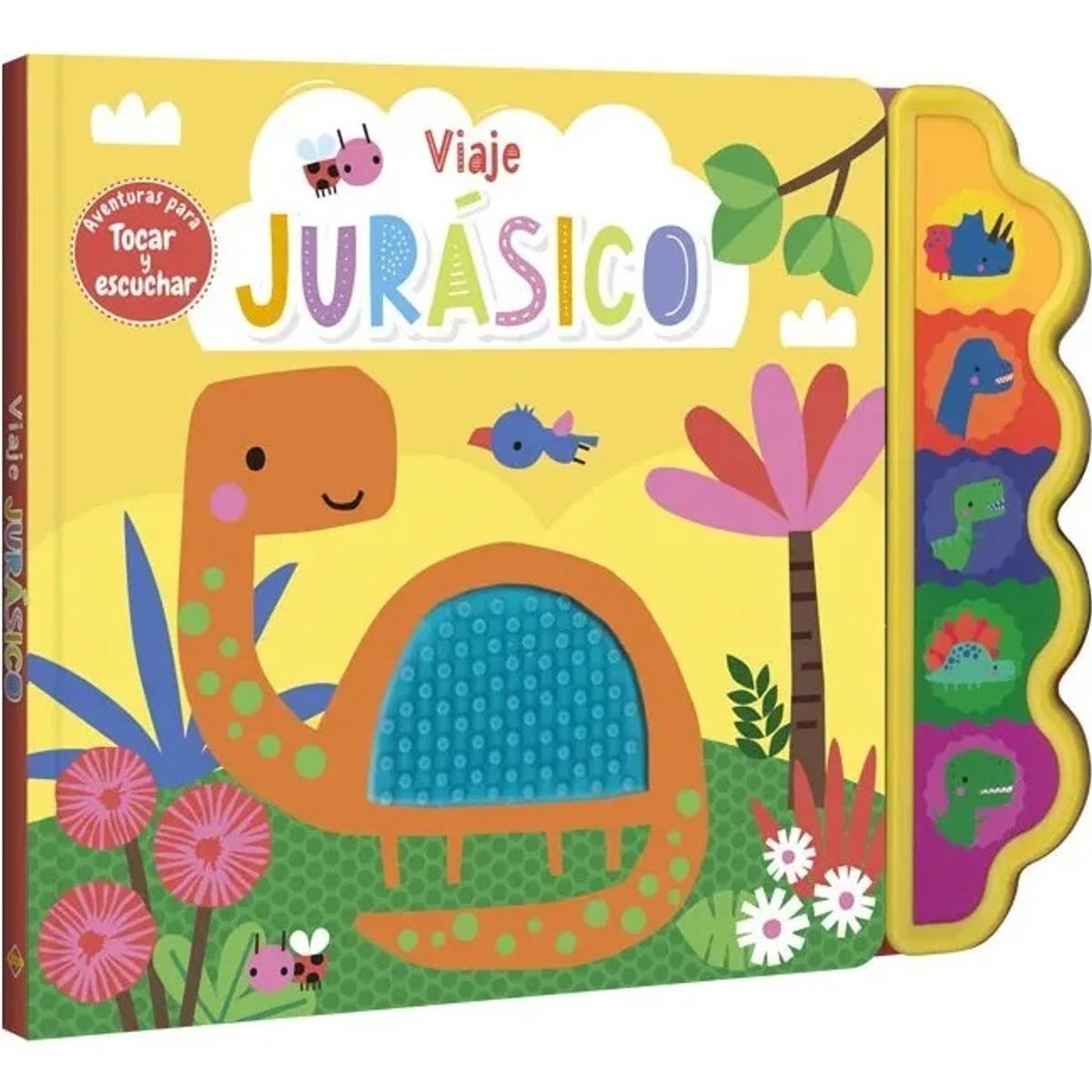 SUSAETA - Libro De Sonidos Viaje Jurásico Aventuras Para Tocar Niños