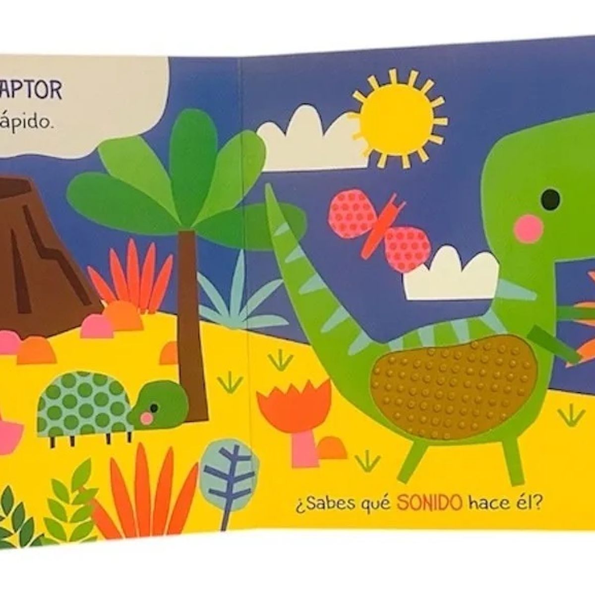 SUSAETA - Libro De Sonidos Viaje Jurásico Aventuras Para Tocar Niños