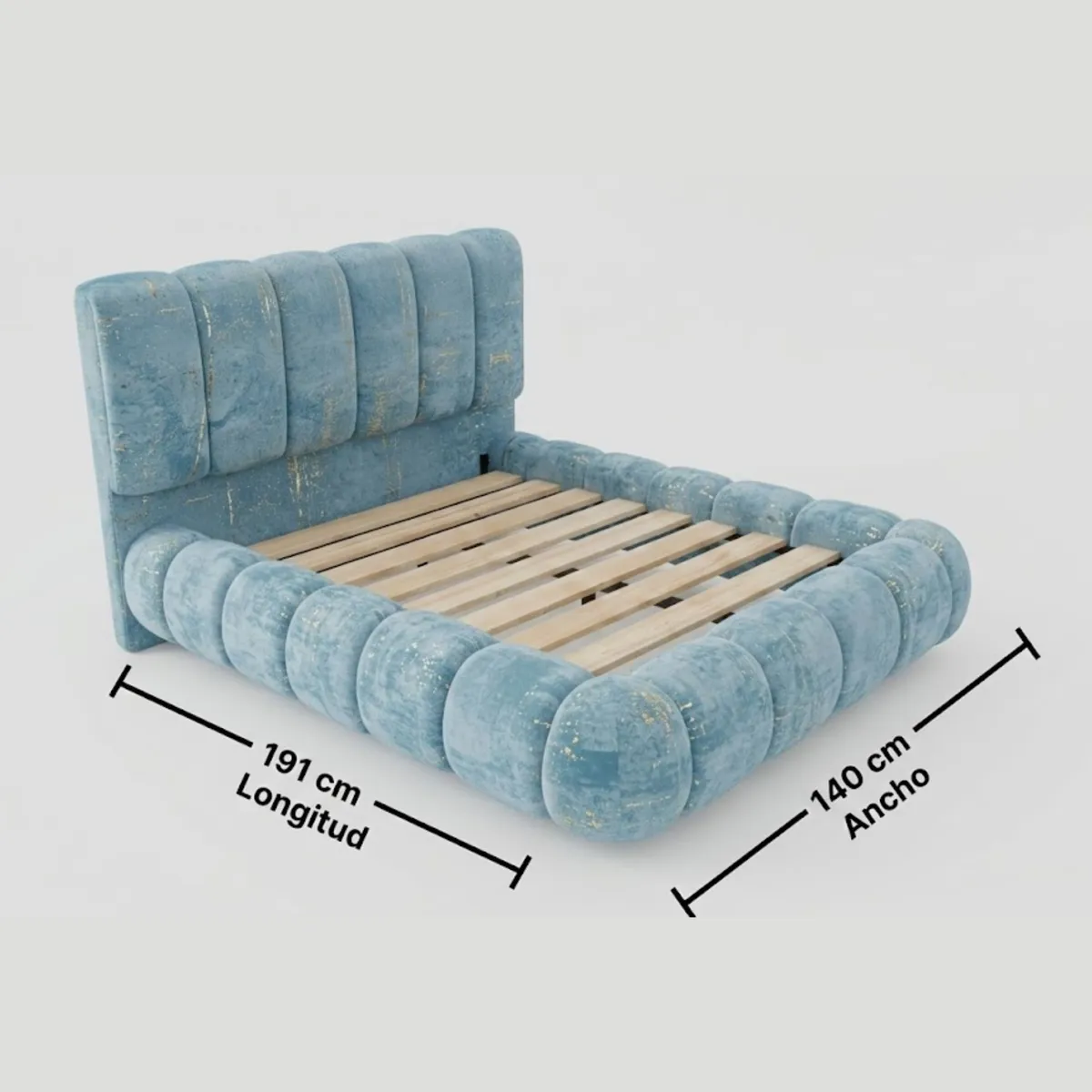 GENERICO - Cama Nube premium 140x191