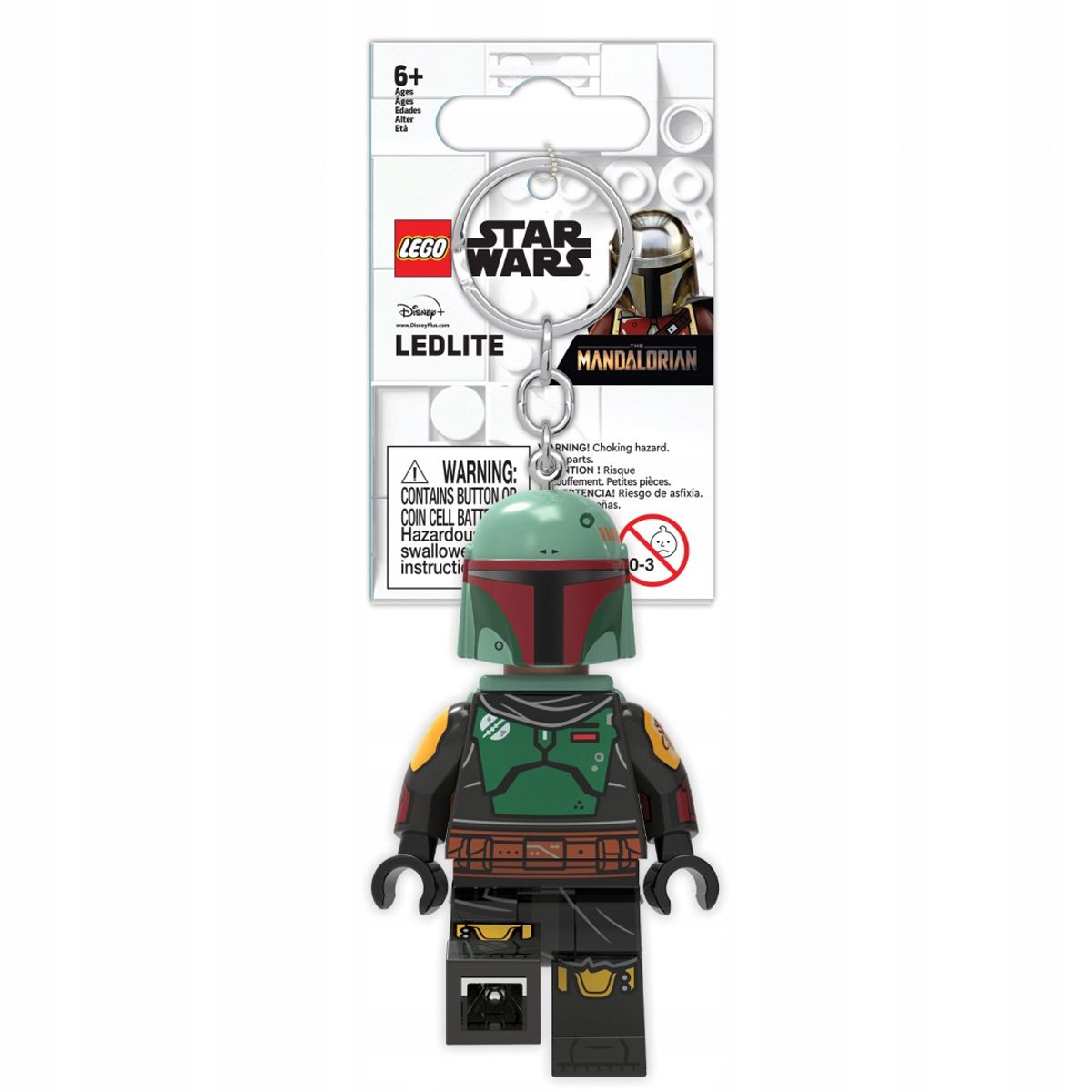 GENERICO - LEGO STAR WARS THE MANDALORIAN LLAVERO BOBA FETT