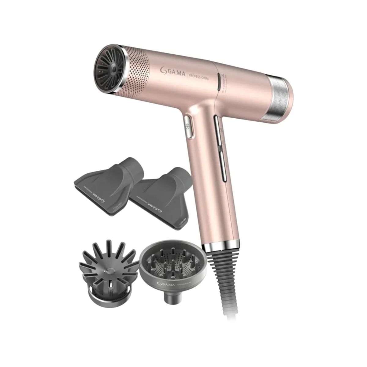 GENERICO - Secador De Cabello Iq3 Perfetto Rose Gold Gama Italy