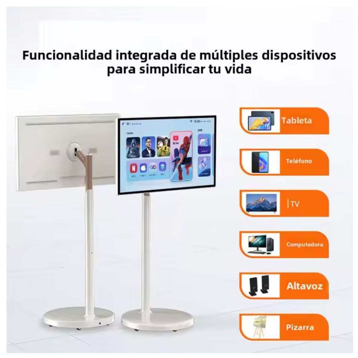 GENERICO - PANTALLA INTELIGENTE TIPO TV PAR PRESENTACIONES