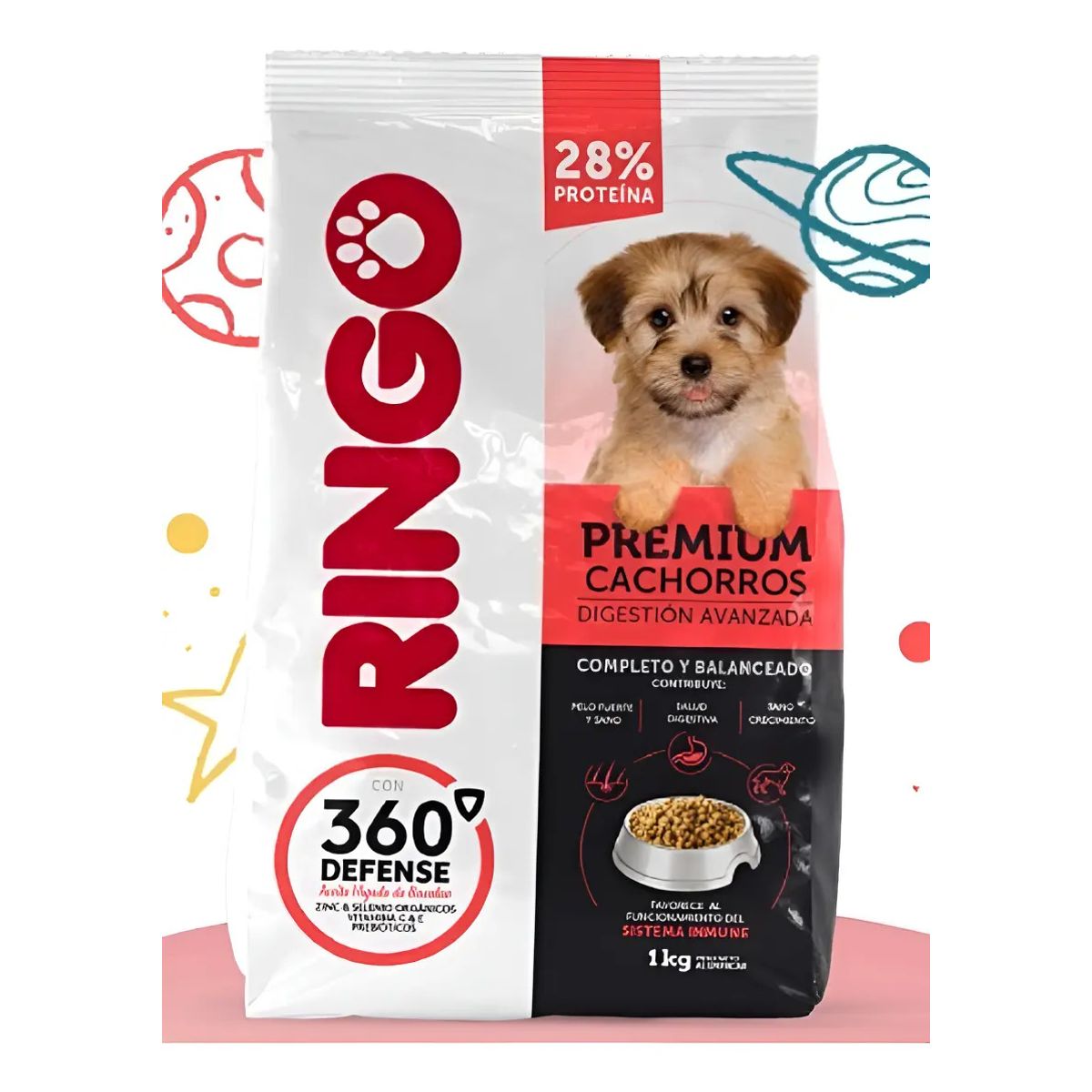 RINGO - Concentrado Perro Ringo Premium 15 Kg Cachorros 525315