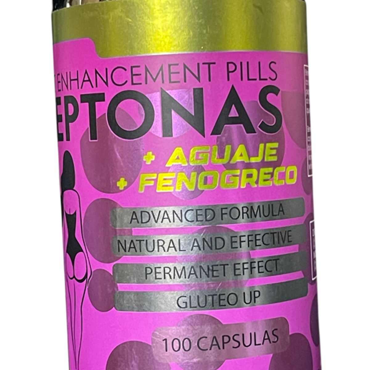 GENERICO - peptonas aguaje y fenogreco 100 capsulas