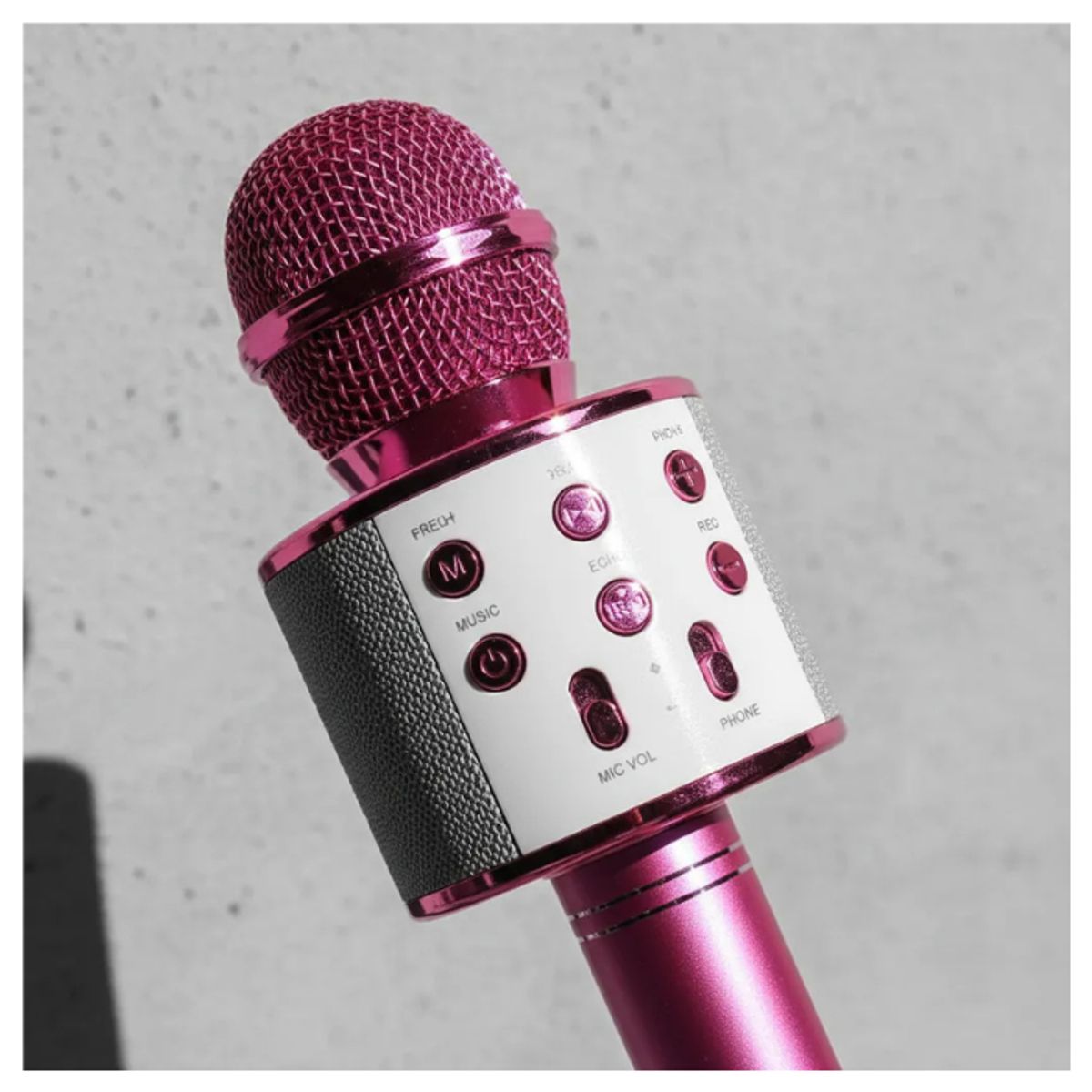 GENERICO - Micrófono Karaoke Bluetooth Portátil Parlante Niños