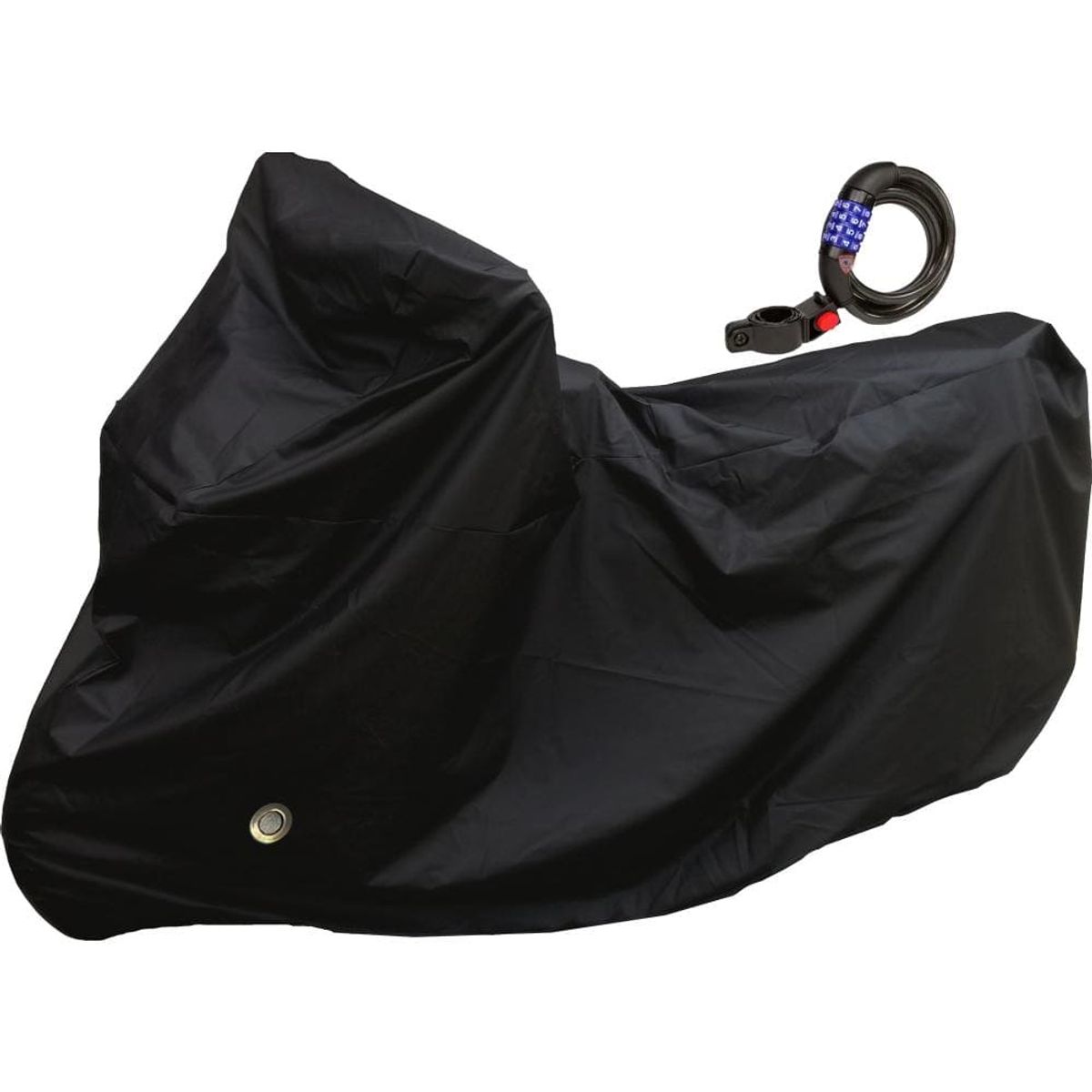 GENERICO - Pijama Carpa Moto Con Argollas Impermeable + Candado Sdc