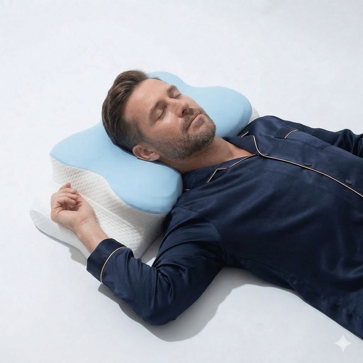 TY - Almohada Cervical Ortopédica Memory Foam Antibacteriana Alivia Dolores de Cuello