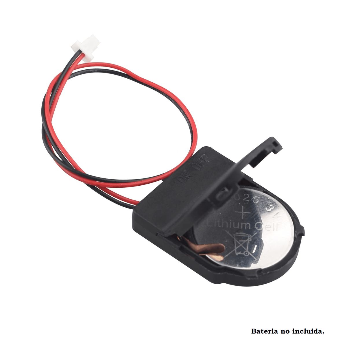 GENERICO - Caja de Batería RTC para Raspberry Pi 5 con Conector JST