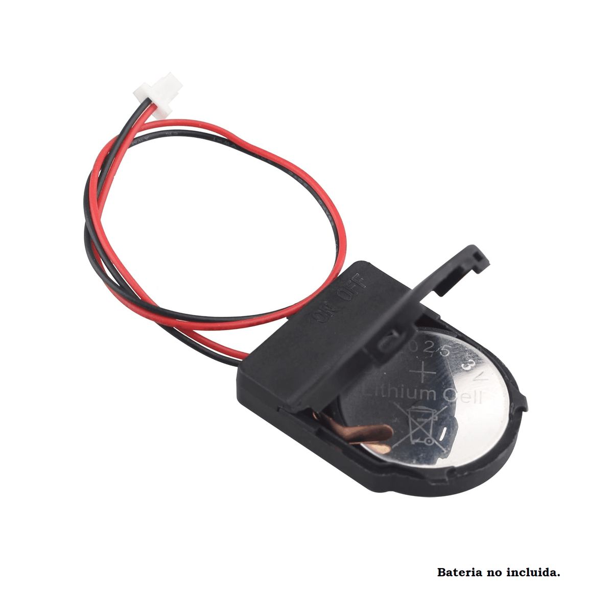 GENERICO - Caja de Batería RTC para Raspberry Pi 5 con Conector JST