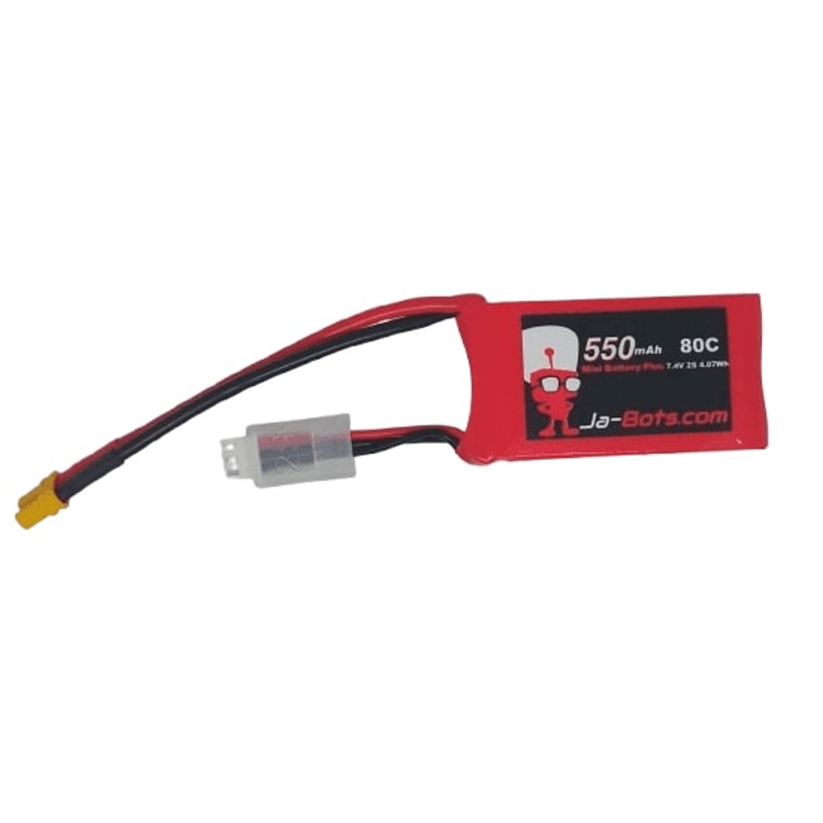 GENERICO - Mini Batería LiPo 550mAh 2S 7.4V 80C Ja-Bots