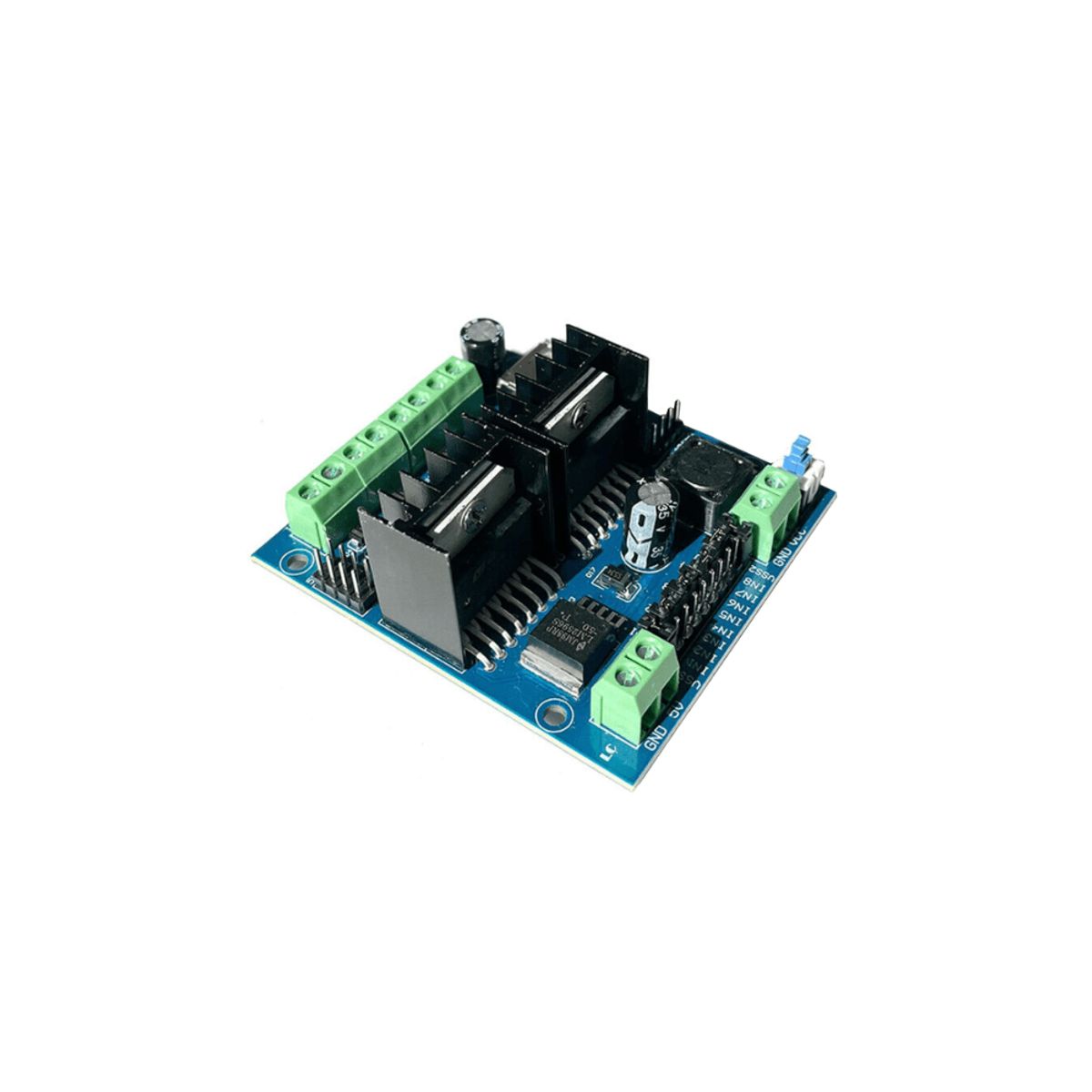 GENERICO - Módulo Controlador de Motor L298N 4 Canales - Dual