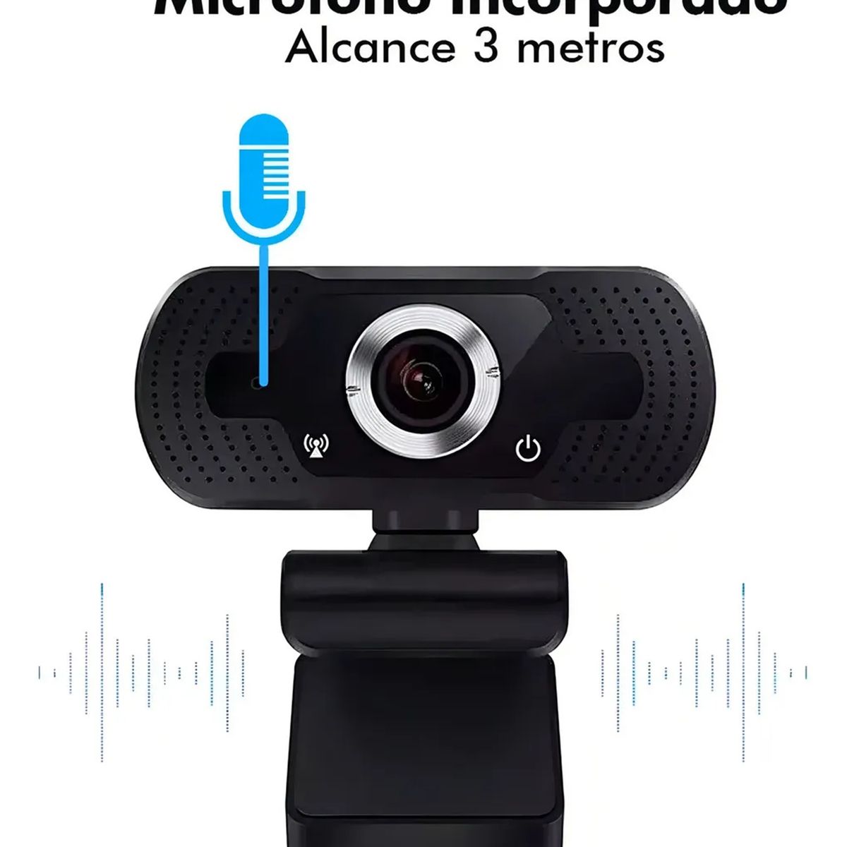 GENERICO - CAMARA WEB PARA COMPUTADOR 2K MAS TRIPODE