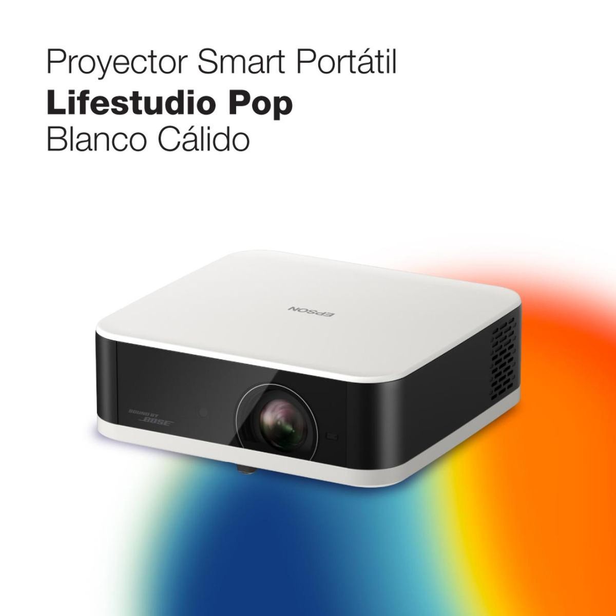 EPSON - Proyector Epson Lifestudio Pop Blanco EF-61W