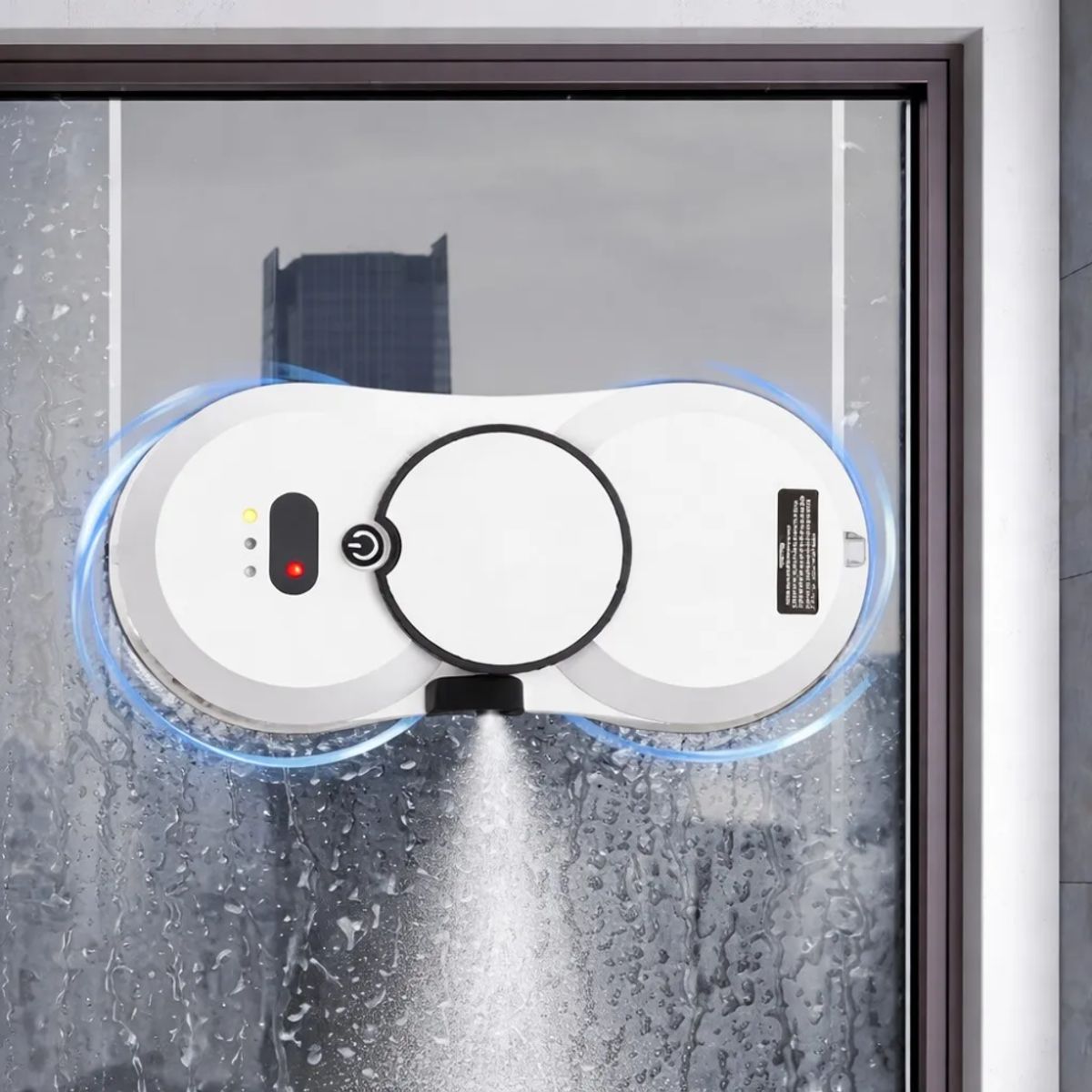 TECNOHOGAR JS - Limpia Vidrios Robot Limpieza Ventanas Vidrio Control Remoto 110v