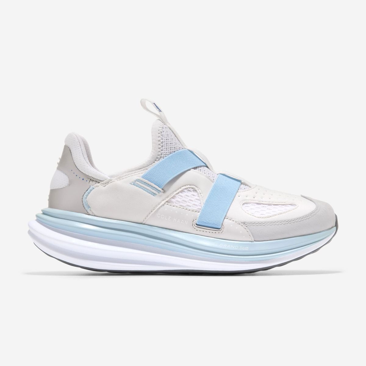 COLE HAAN - Tenis Deportivo ColeHaan Og Quadstar Monk Strap Blanco Mujer