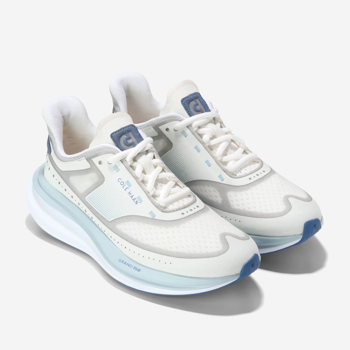 COLE HAAN - Tenis Deportivo ColeHaan Originalgrand Quadstar Blanco Mujer