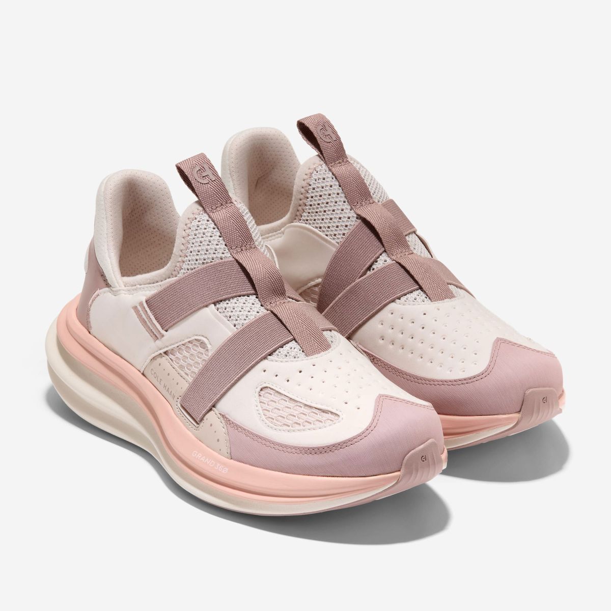 COLE HAAN - Tenis Deportivos Cole Haan Original QS Monk Strap Rosa Mujer