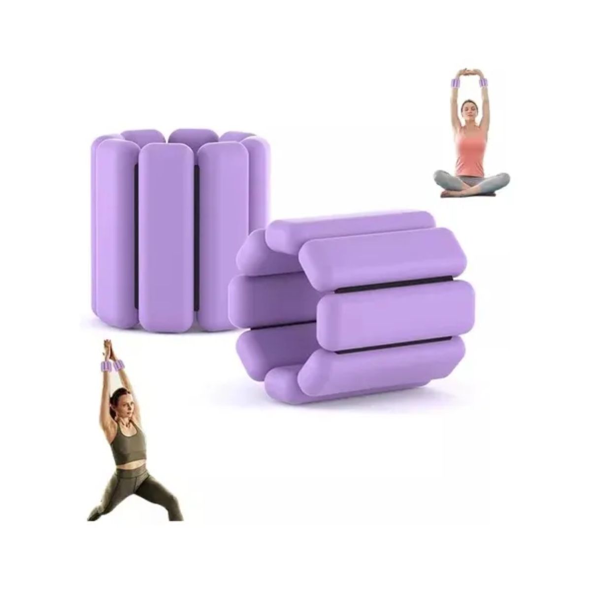 AFM - Polainas De 1 Libra, Pesas Para Tobillo Y Muñeca X2 Und