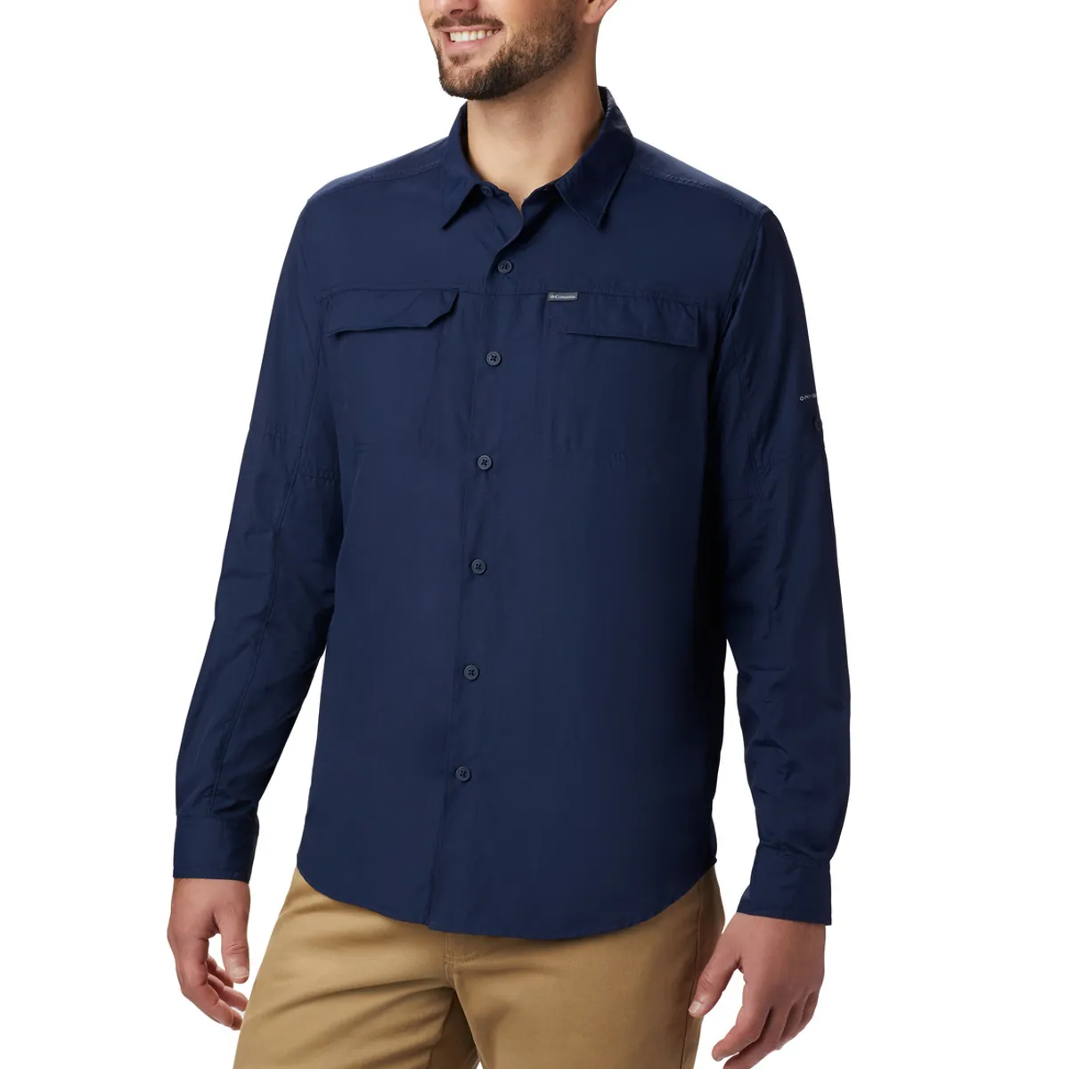 COLUMBIA - Camisa Hombre Columbia SILVER RIDGE 2 LONG Azul COLUMBIA