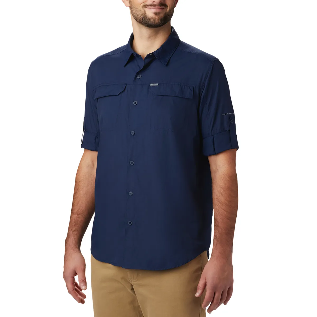 COLUMBIA - Camisa Hombre Columbia SILVER RIDGE 2 LONG Azul COLUMBIA