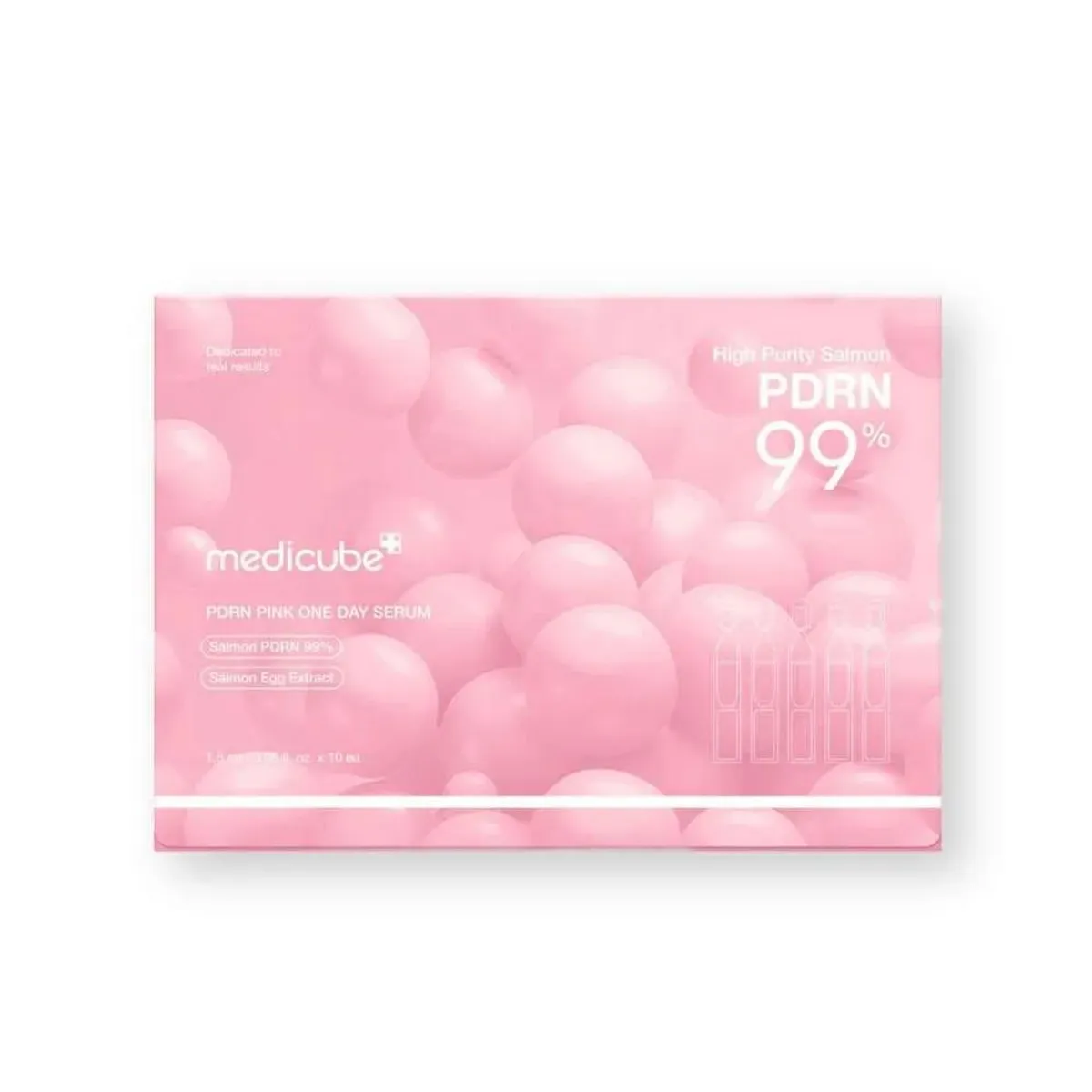 MEDICUBE - MEDICUBE PDRN Pink One Day Serum x10 Unidades - 1.5ml