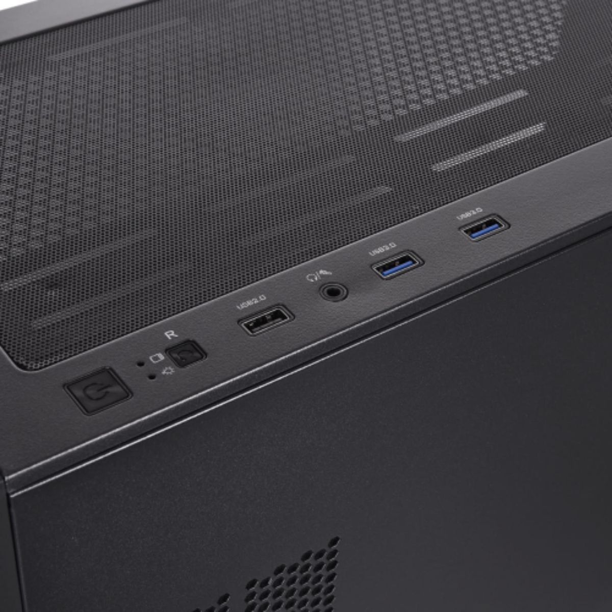 THERMALTAKE - Chasis Thermaltake H390 TG ARGB Mid Tower con 4 Ventiladores ARGB 120mm, Fuente 750W 80 Plus Bronze