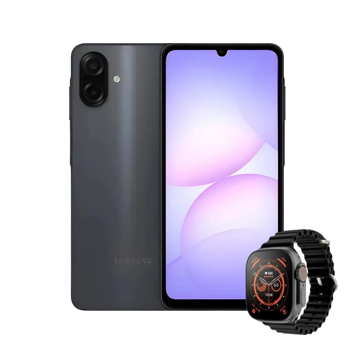SAMSUNG - Celular Samsung Galaxy A17 256GB 8GB Ram Lte Negro + Smartwatch
