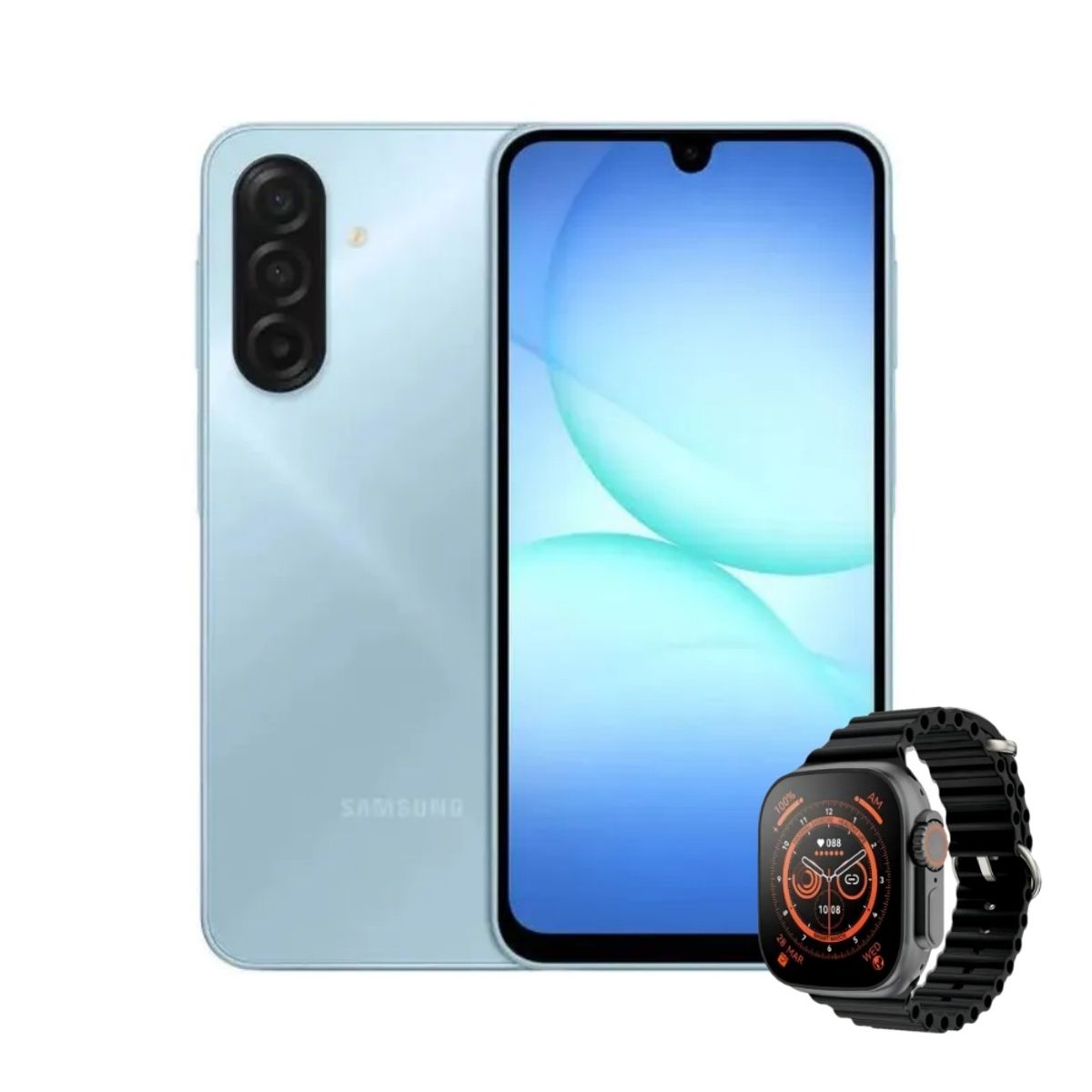 SAMSUNG - Celular Samsung Galaxy A17 128GB 4GB Ram Lte Azul + Smartwatch