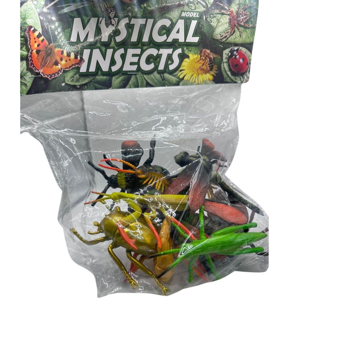 MAZUGI - Juego de 10 Insectos de Plástico Figuras Educativas Moderno