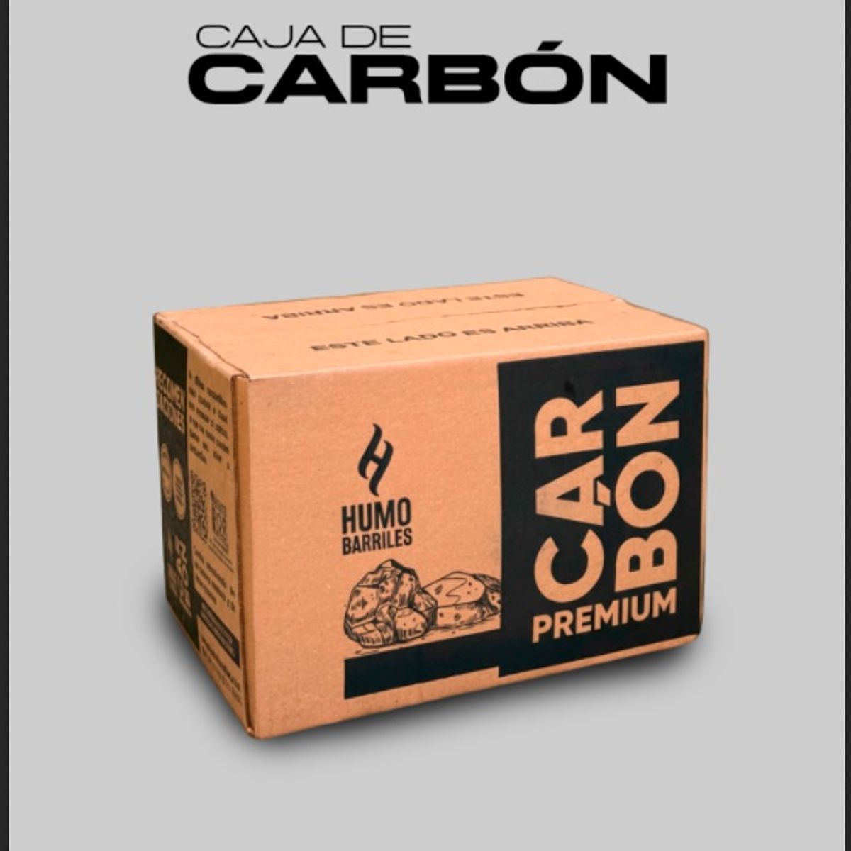 HUMO BARRILES - Carbón Vegetal Premium 2 Kg Para Ahumador y Asador Parrilla – Humo Barriles