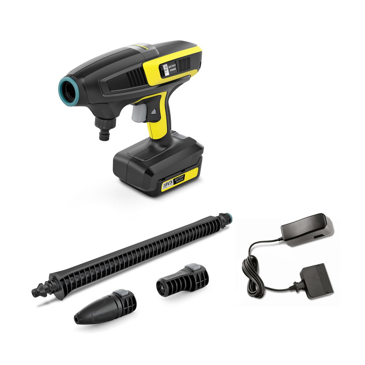 KARCHER - Hidrolavadora de mano inalambrica KHB 6 Karcher - incluye batería recargable