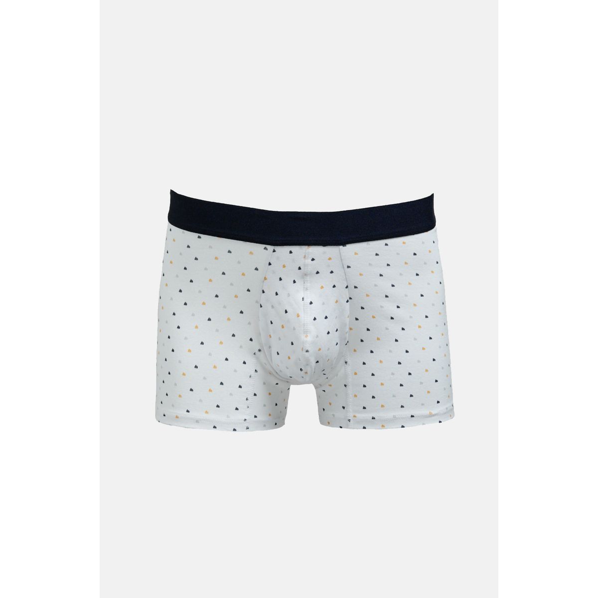 KOAJ - KOAJ Bóxer trunk-corto blanco con diseños de mini print. Hombre