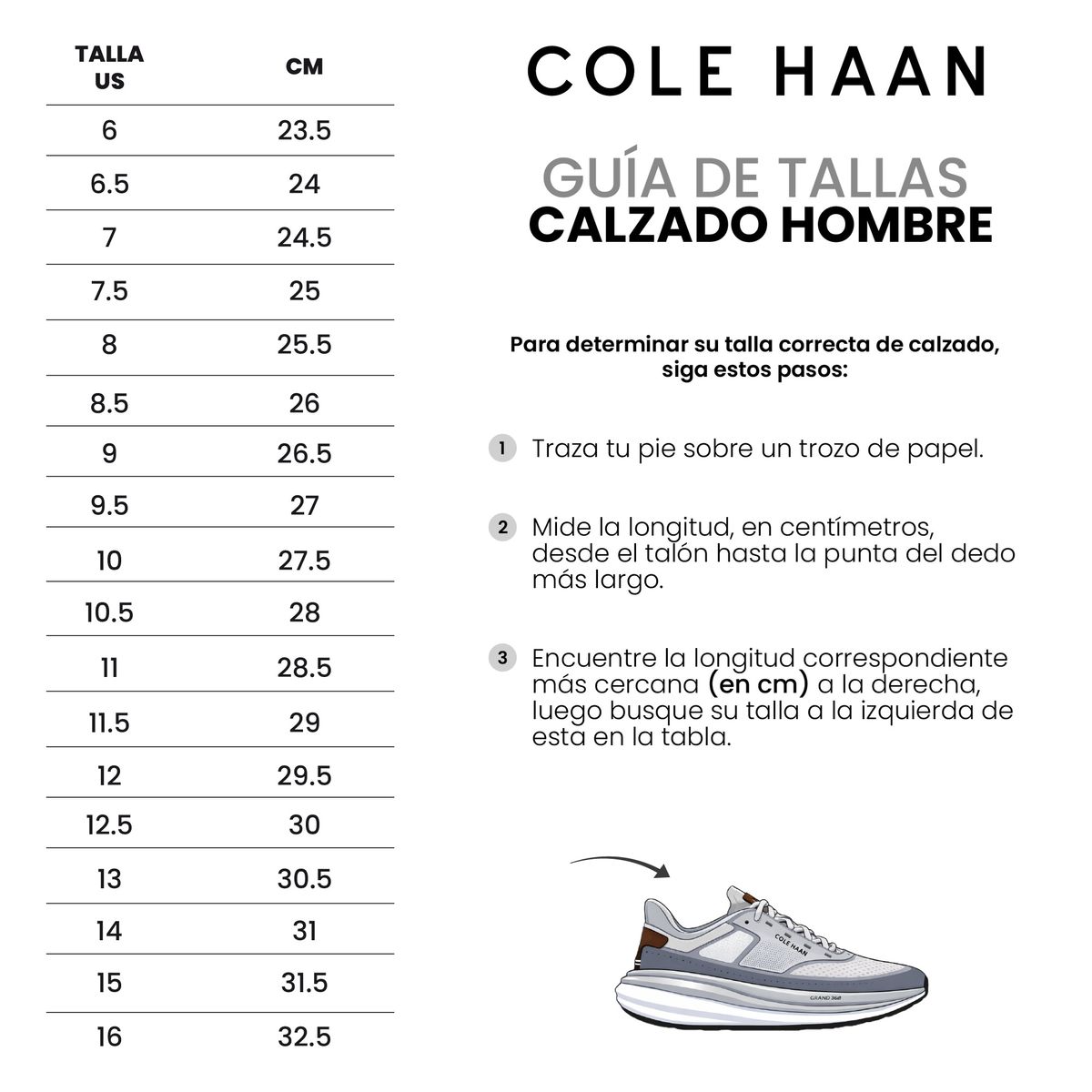 COLE HAAN - Tenis Deportivos Cole Haan Original Topspin Café Para Hombre