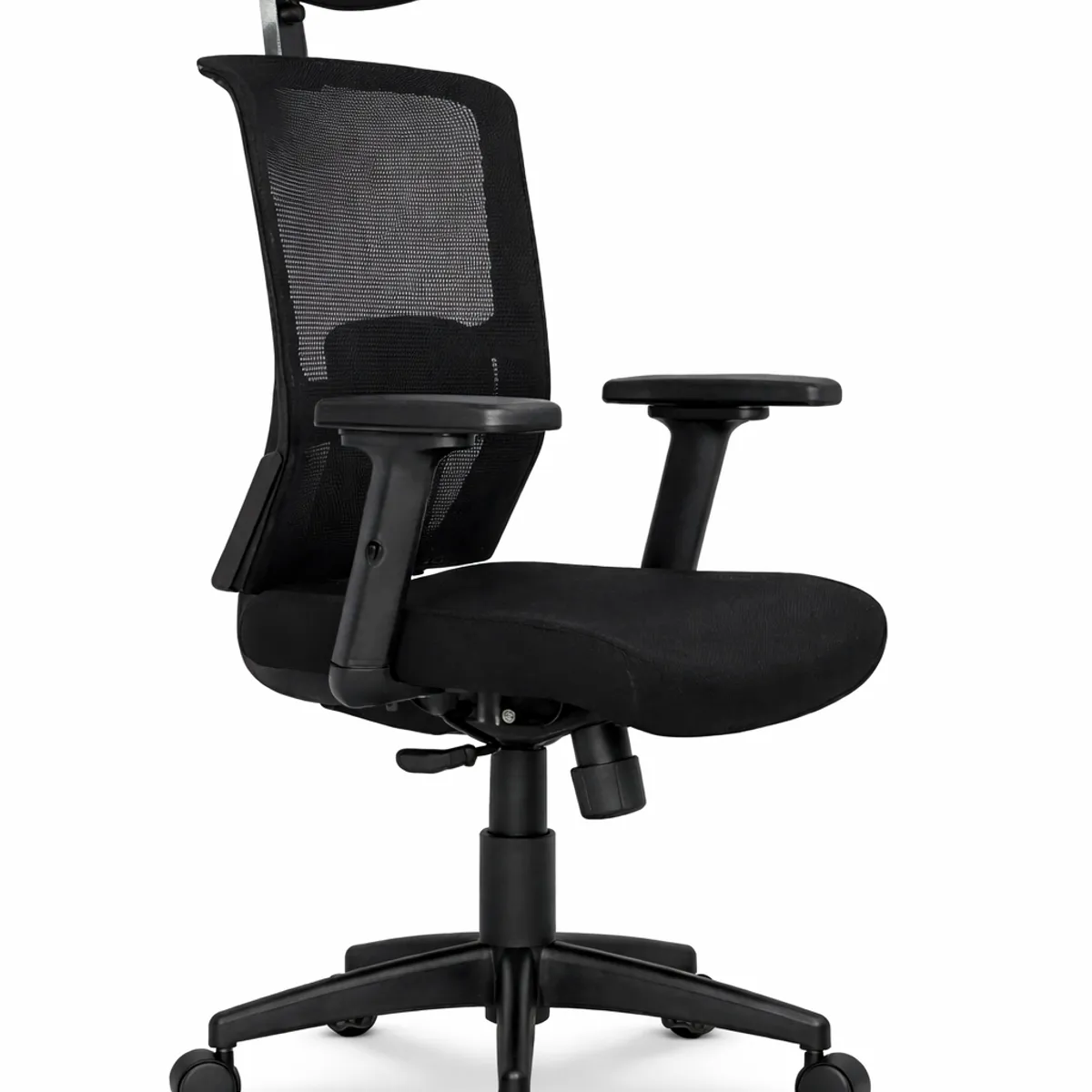GENERICO - SILLA NAIROBI CON CABECERO BRAZOS 3D BASE NYLON  SINCRO