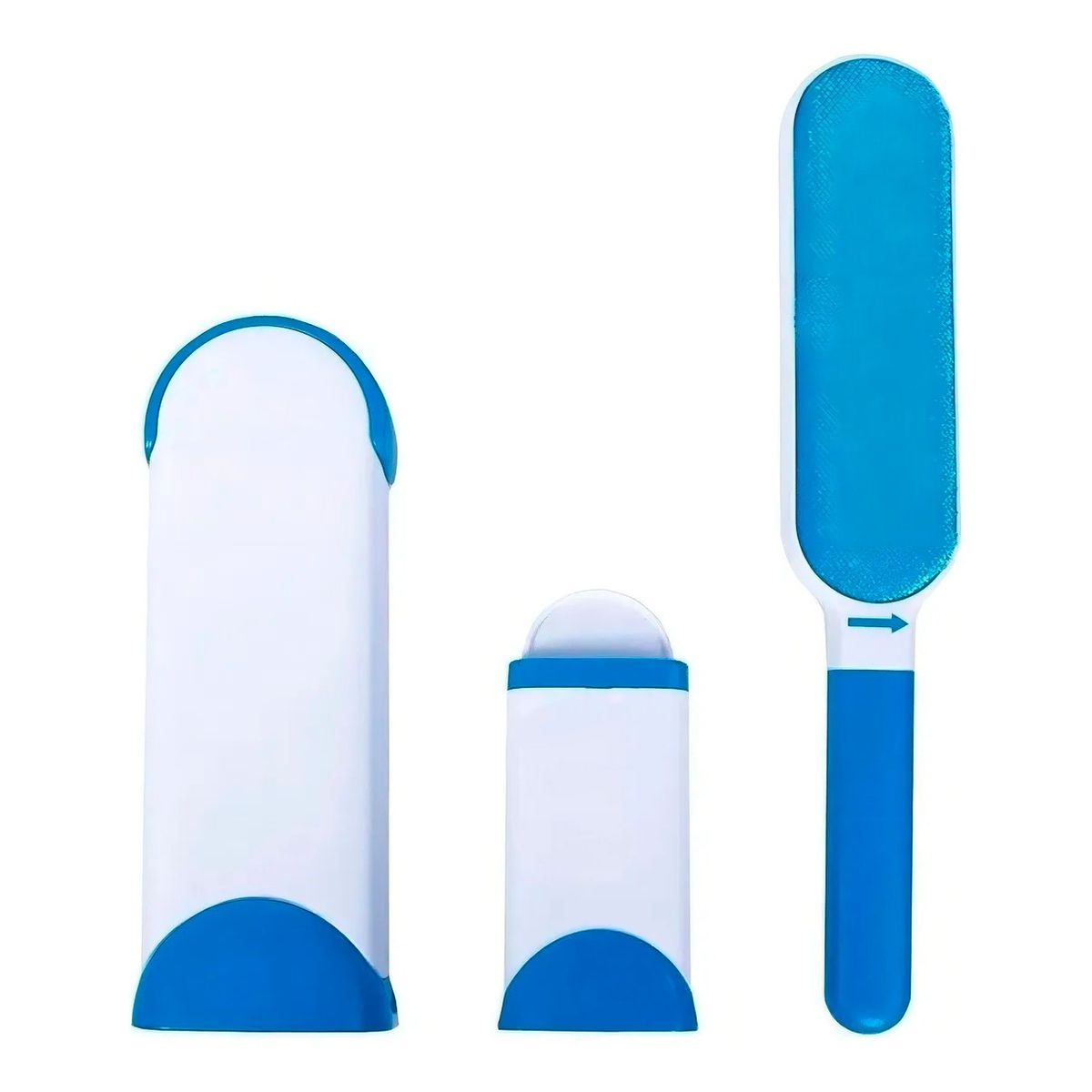 DAYOSHOP - Cepillo Quita Pelos Mascotas Autolimpiante Reutilizable 2en1 Azul
