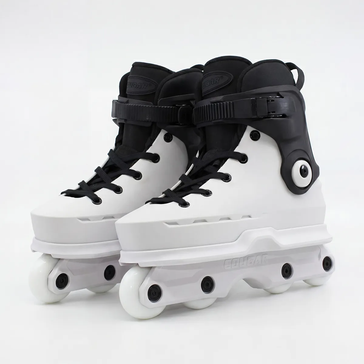 COUGAR - Patines agresivos MZS7003  Blanco Talla (38-39)
