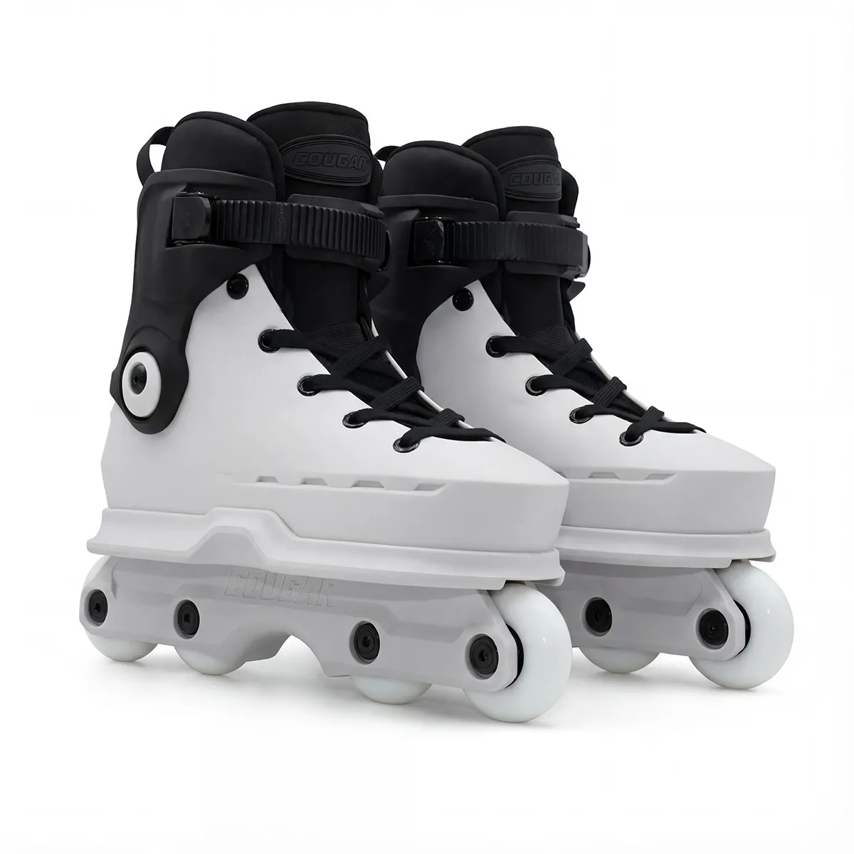 COUGAR - Patines agresivos MZS7003  Blanco Talla (38-39)