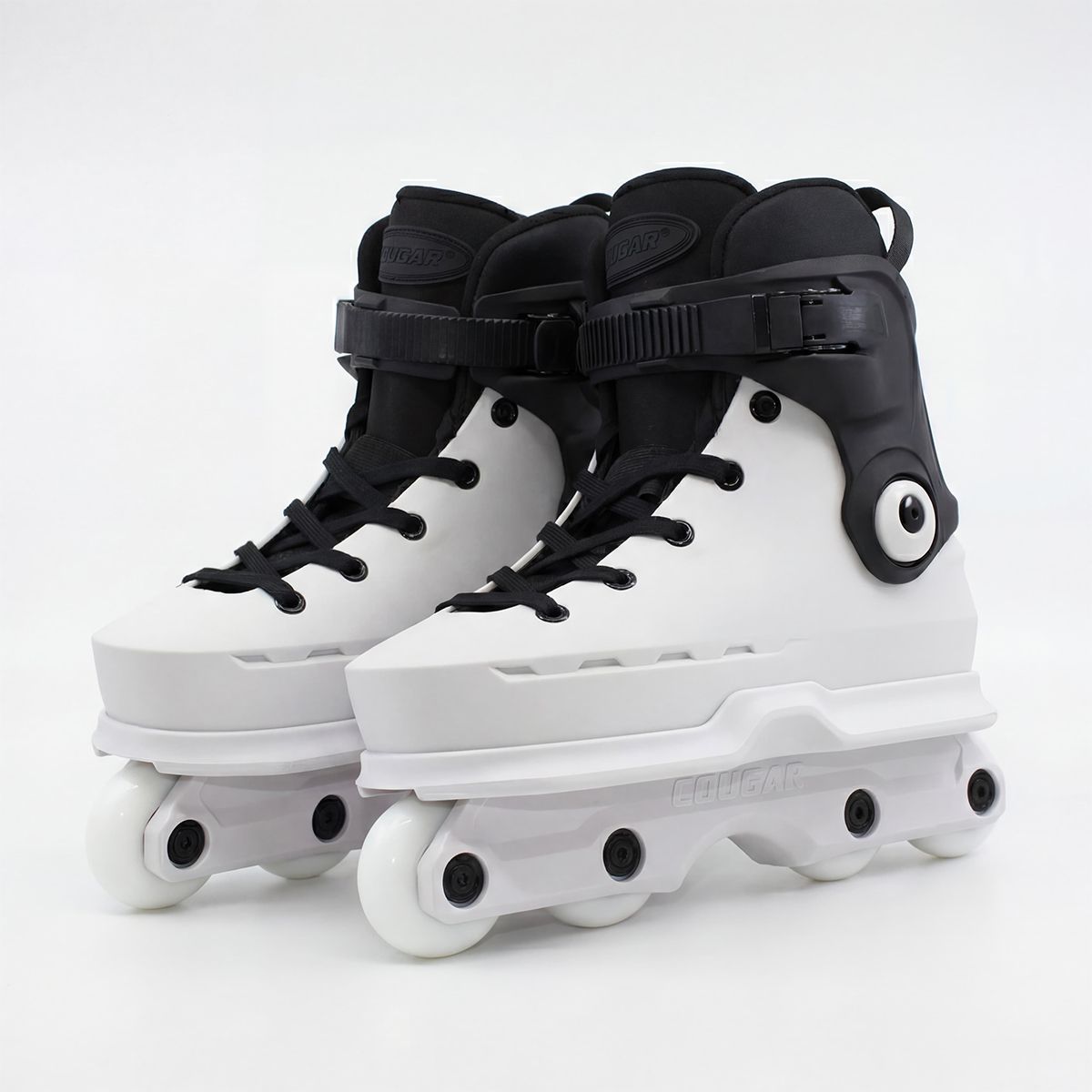 COUGAR - Patines agresivos MZS7003  Blanco Talla (40-41)