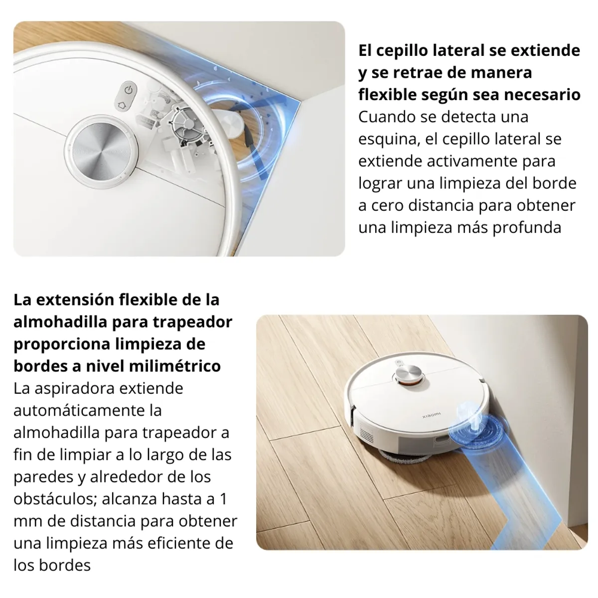 XIAOMI - Xiaomi Robot Vacuum S40 Pro Aspiradora Y Trapeadora con 15000Pa