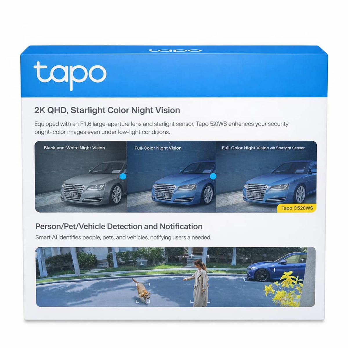 TAPO - Camara de seguridad y vigilancia externa-interna