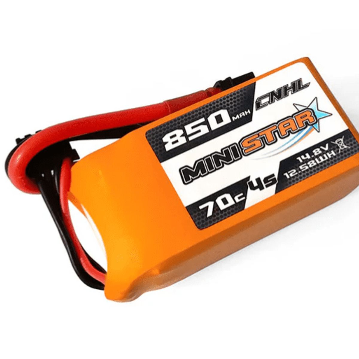 GENERICO - Batería LiPo CNHL MiniStar 850mAh 14.8V 4S 70C con XT30U