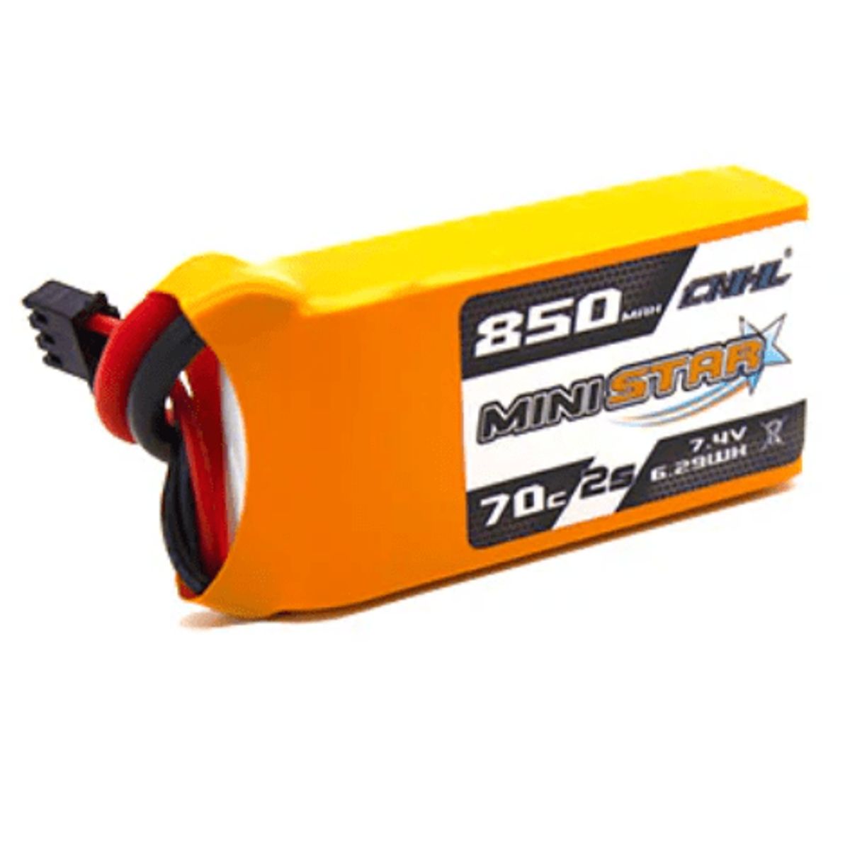 GENERICO - Batería LiPo CNHL MiniStar 850mAh 7.4V 2S 70C con XT30U