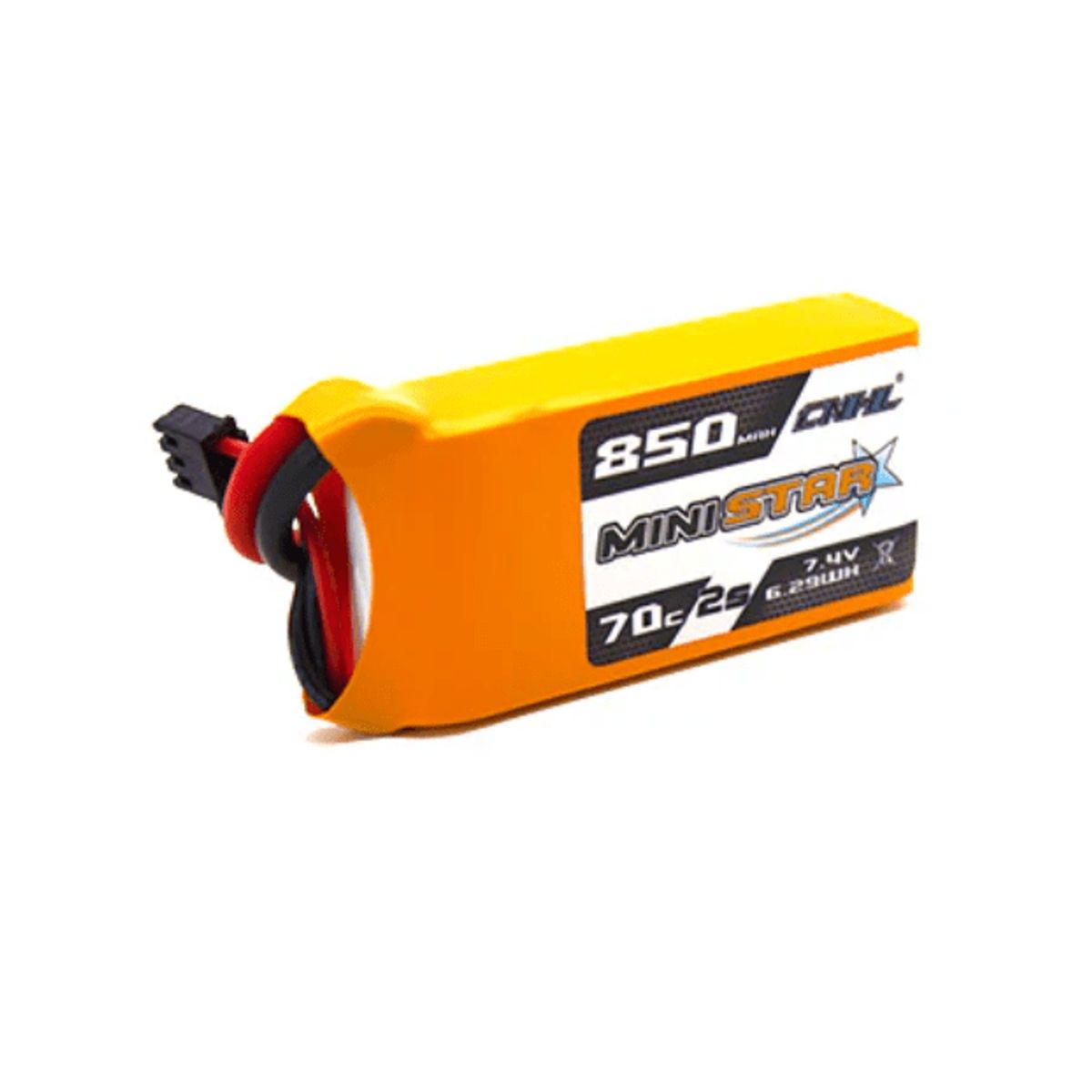 GENERICO - Batería LiPo CNHL MiniStar 850mAh 7.4V 2S 70C con XT30U