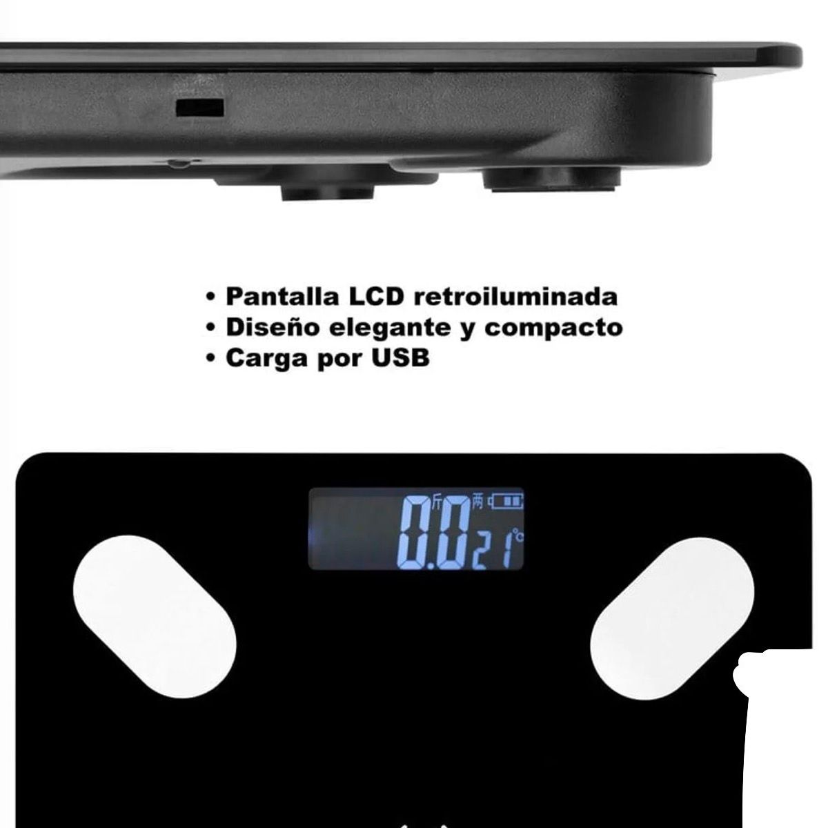 GENERICO - bascula inteligente con bluetooth