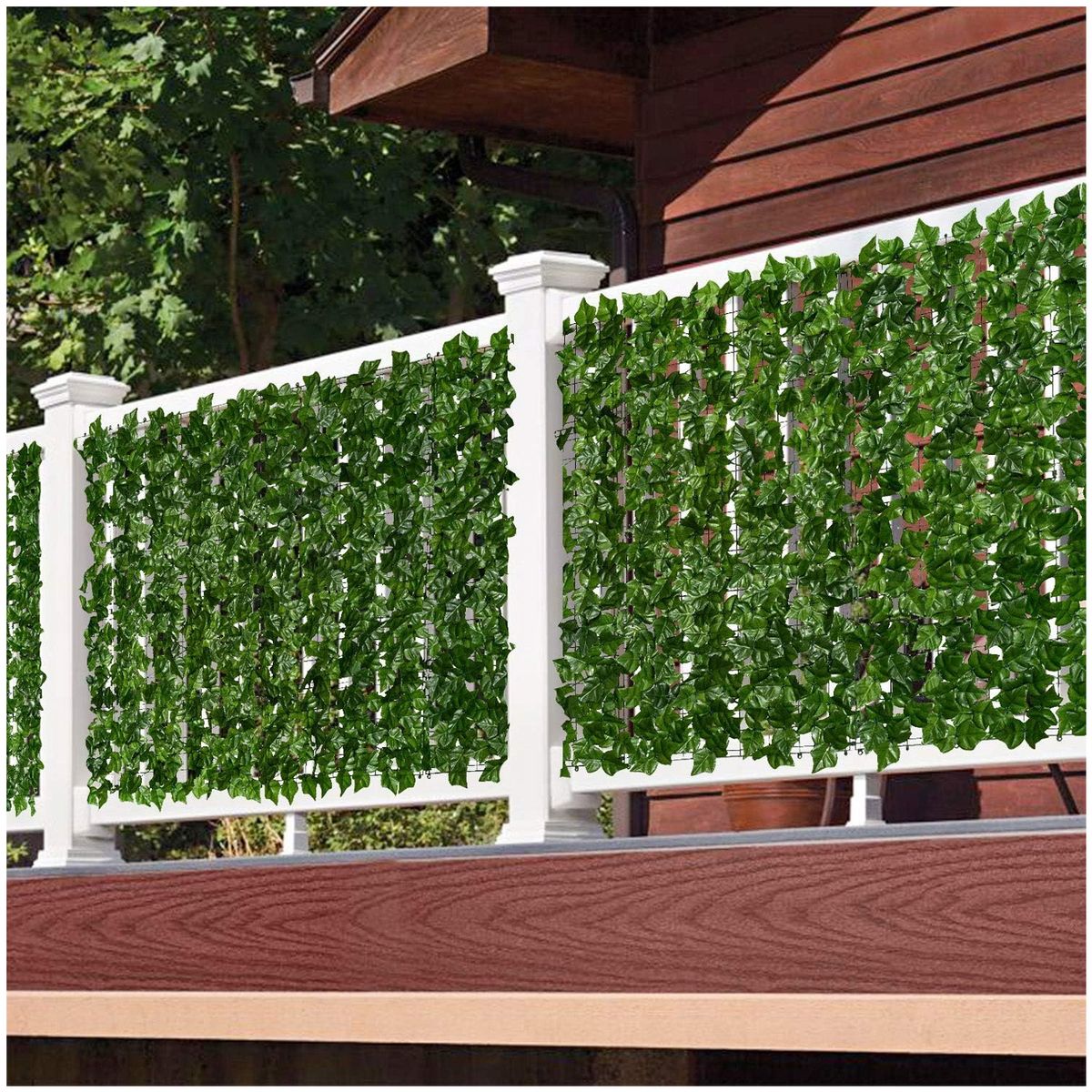 ONE PIXEL - Malla Decorativa De Hojas Artificiales Enrollable Con Hojas Artificiales